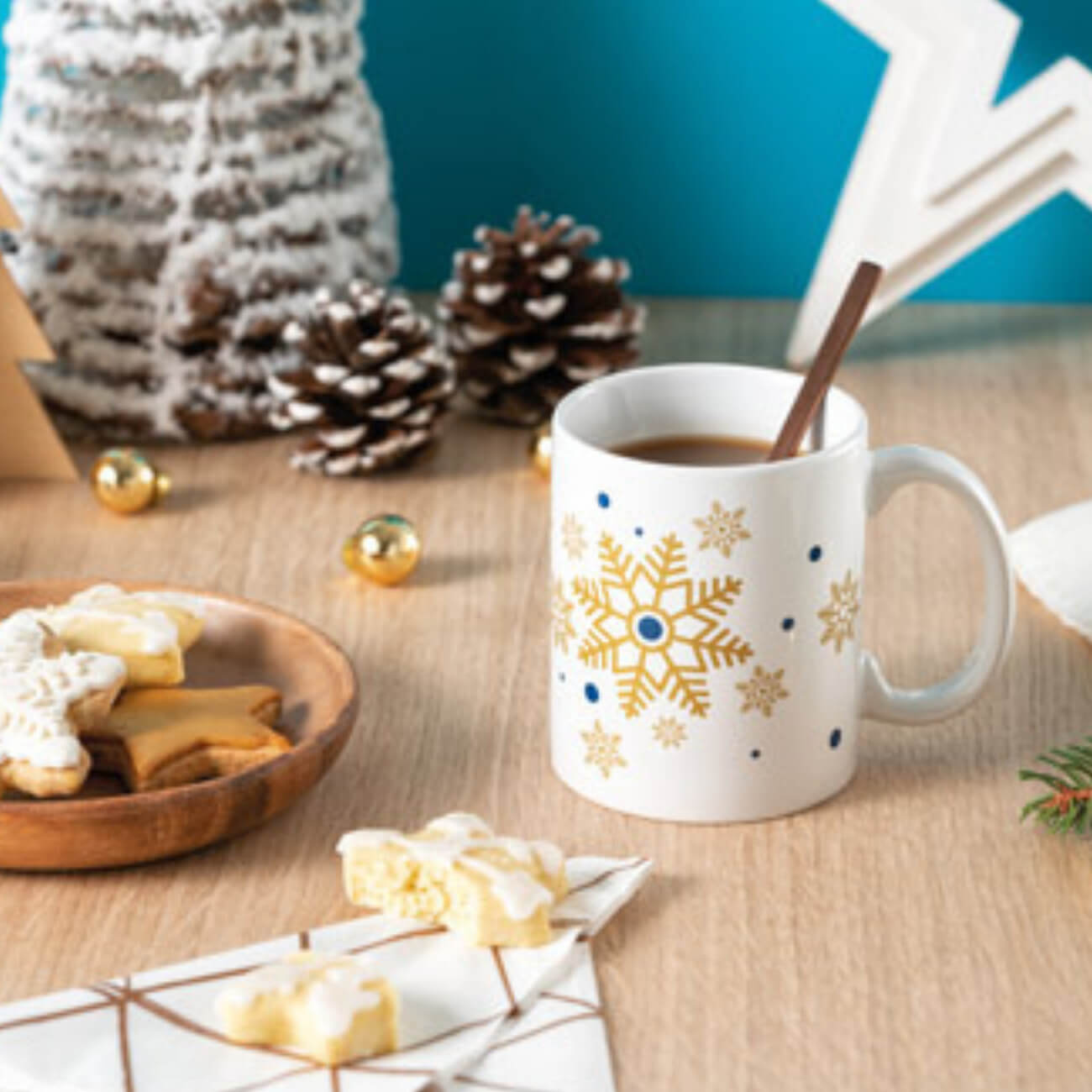 Merchan decoracion taza