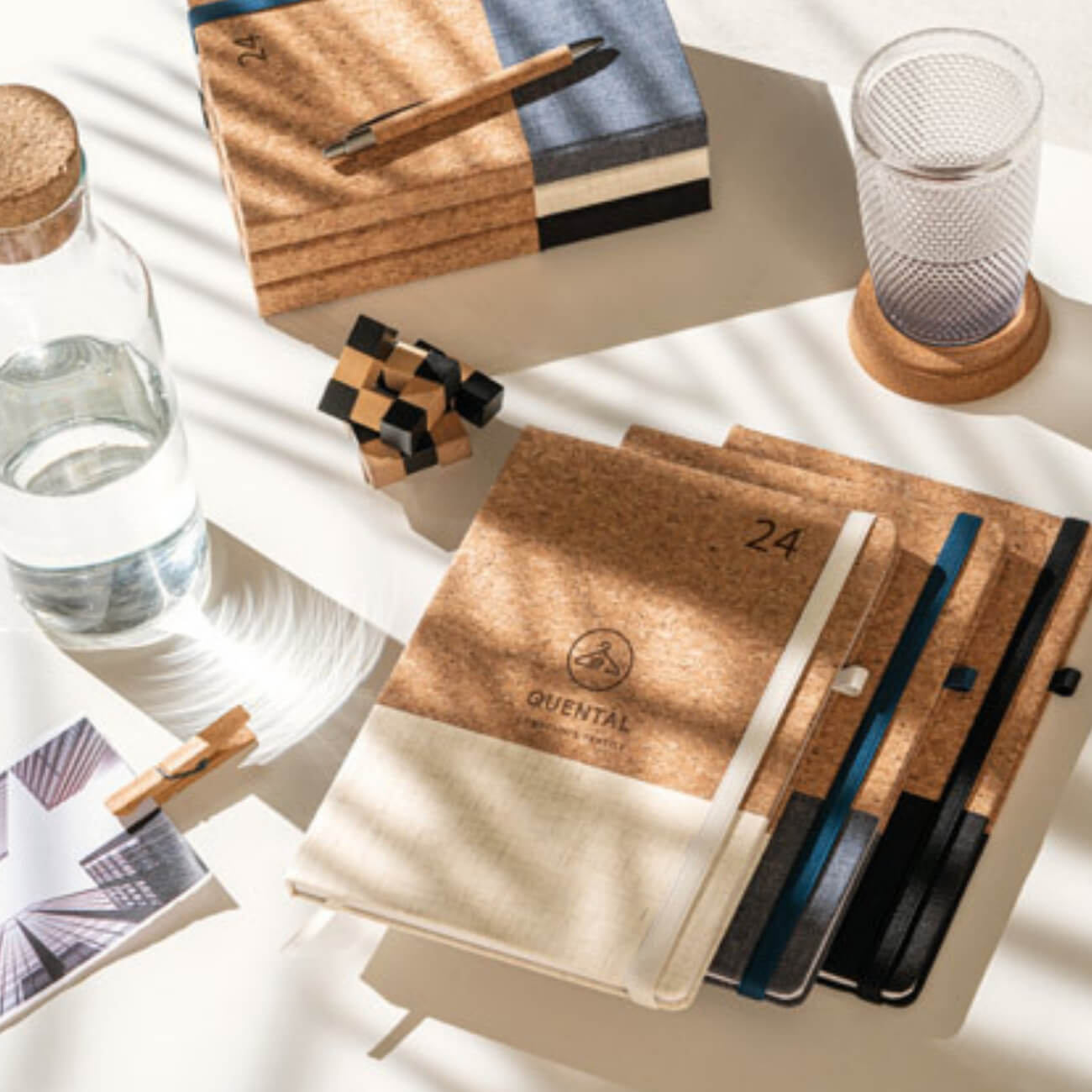 Merchan libretas corcho