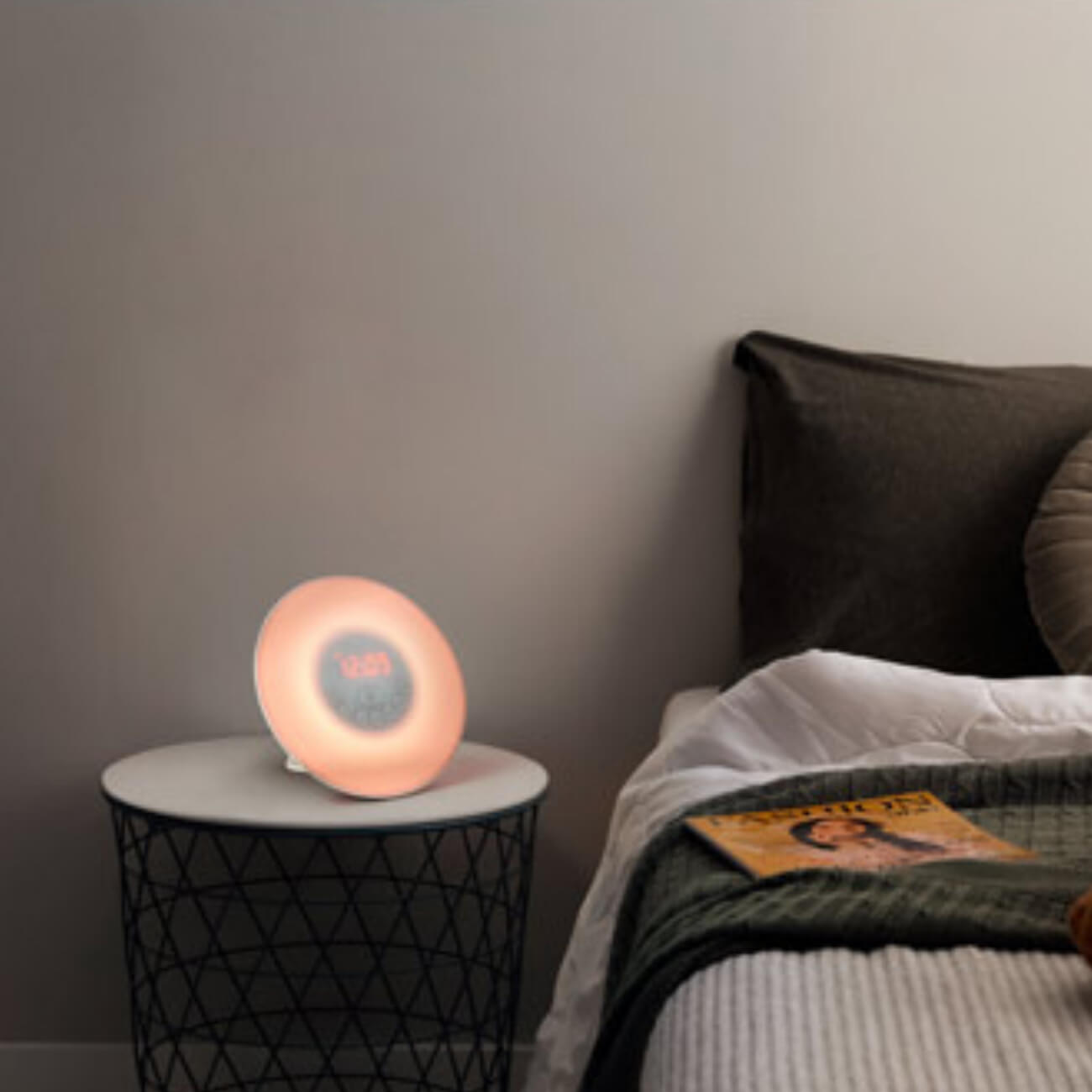 Merchan reloj lampara