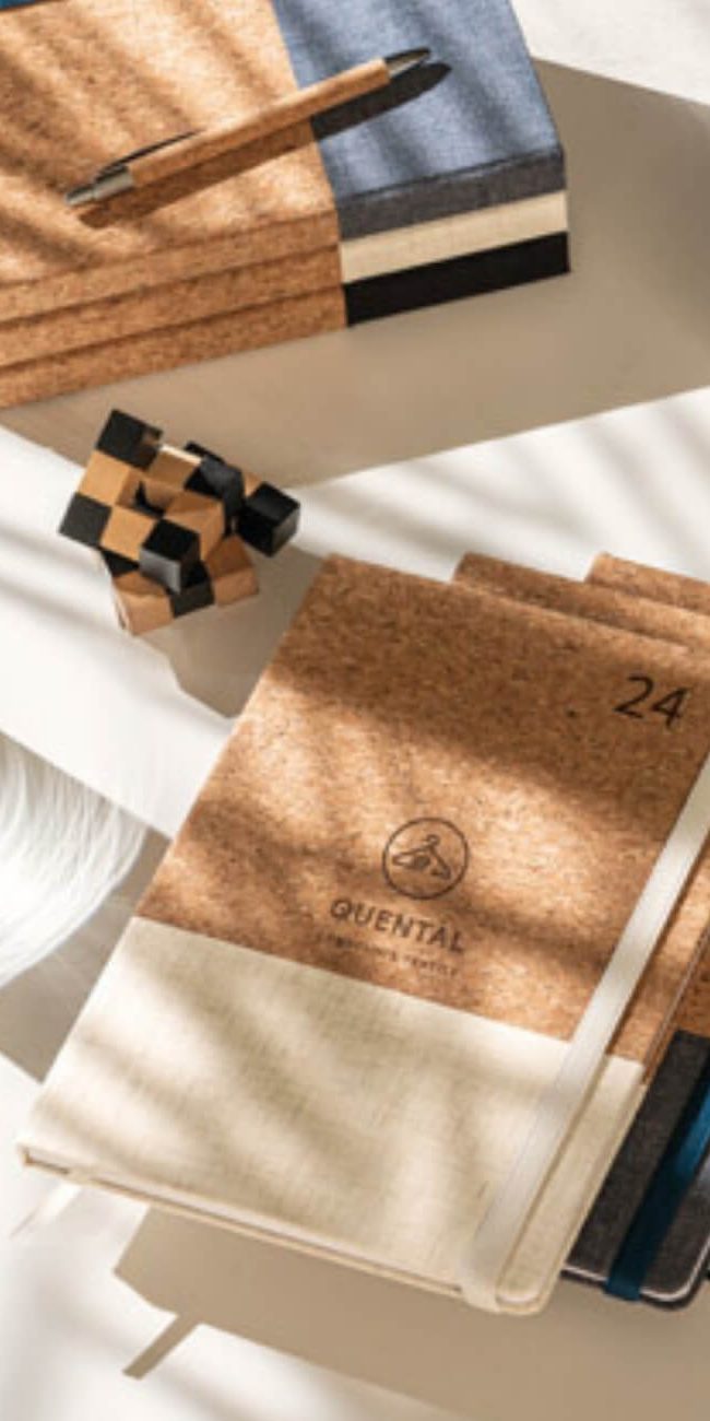 Merchan libretas corcho